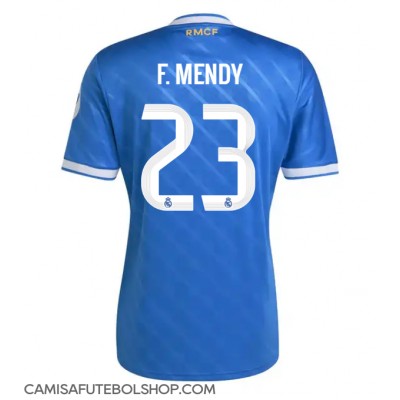 Camisa de time de futebol Real Madrid Ferland Mendy #23 Replicas 3º Equipamento 2025-26 Manga Curta Camisa de time de futebol Real Madrid Ferland Mendy #23 Replicas 3º Equipamento 2025-26 Manga Curta